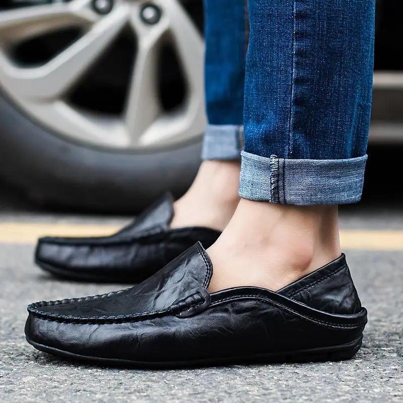 Mocasines de piel Veneto