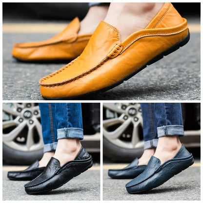 Mocasines de piel Veneto