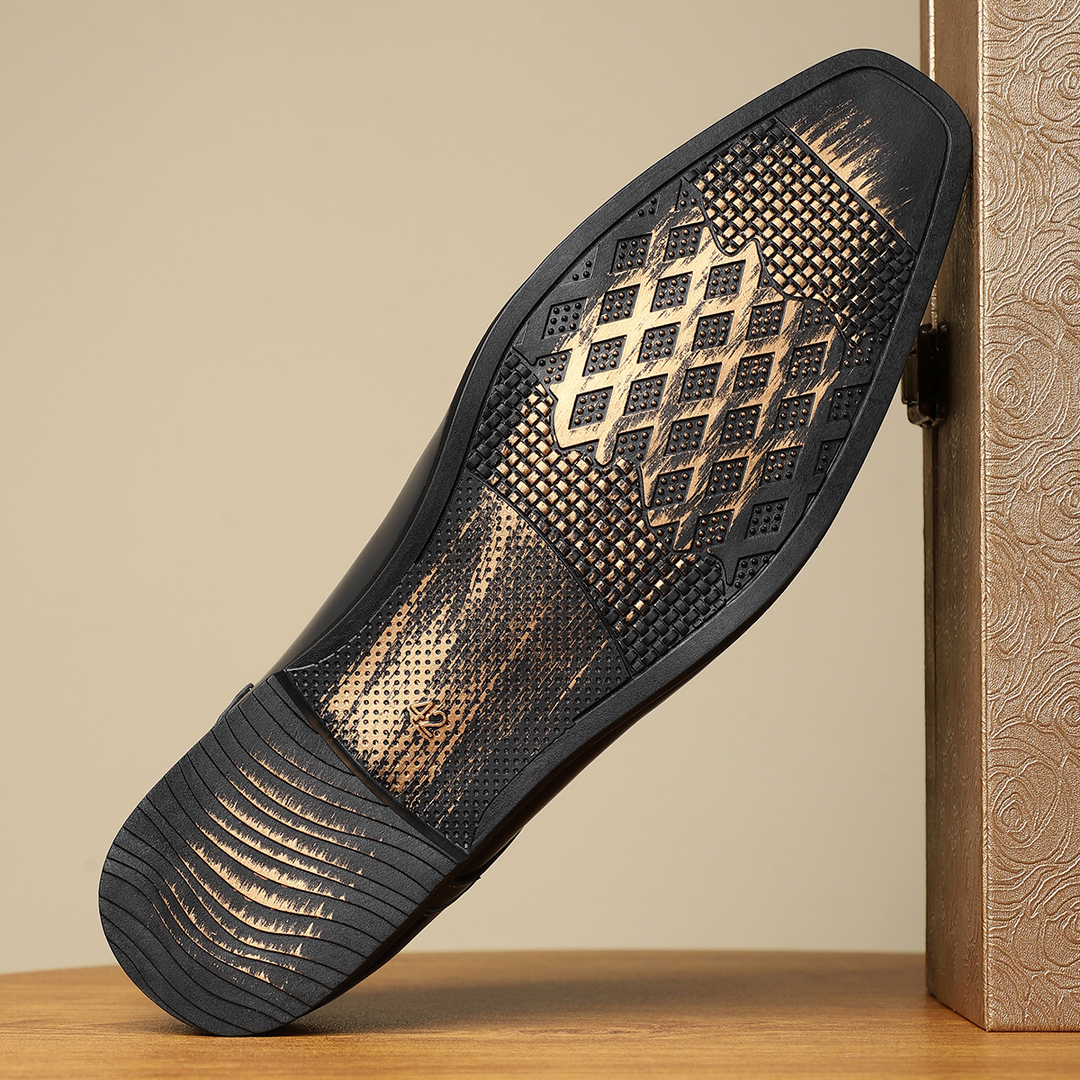 Salvatori Leather Brogue Dress Shoes