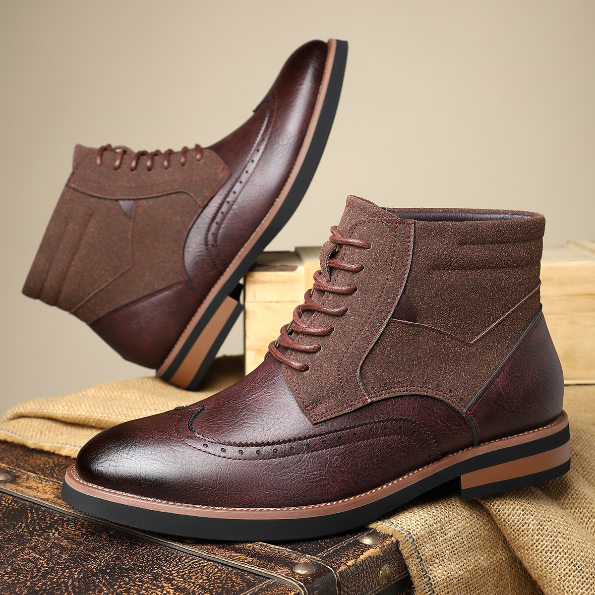 Botas Heritage Wingtip