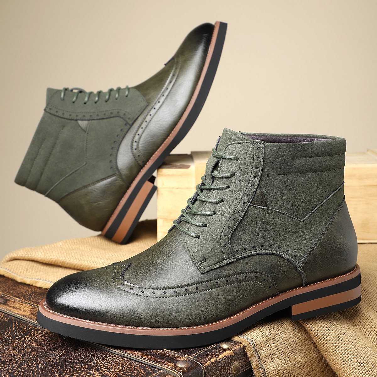 Botas Heritage Wingtip