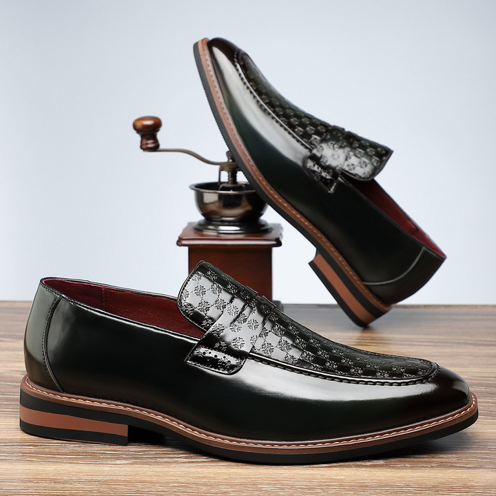 Giovanni Bellini Leather Loafers