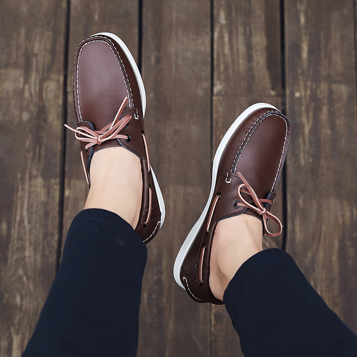 Harborline Two-Tone Deck Shoes