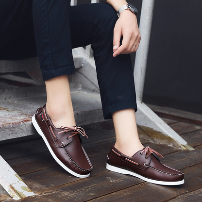 Harborline Two-Tone Deck Shoes