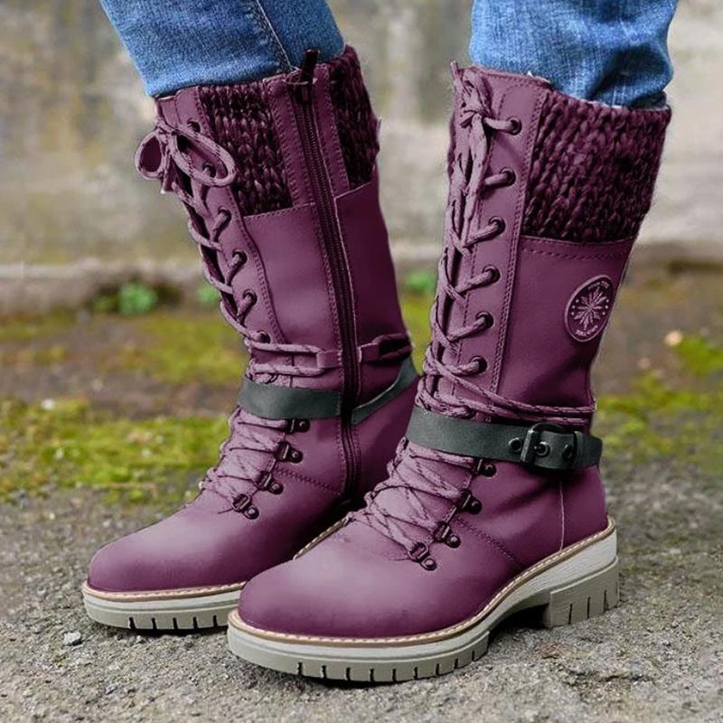 Crimson Bloom™ | Elegant and snug boots