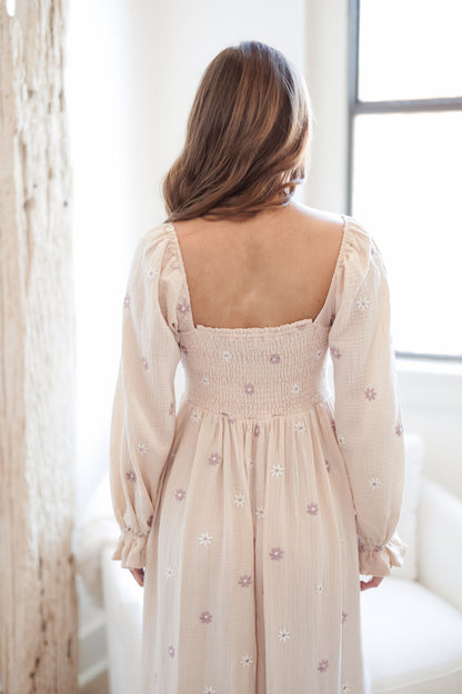 Brooke Dress - Cream - FINAL SALE