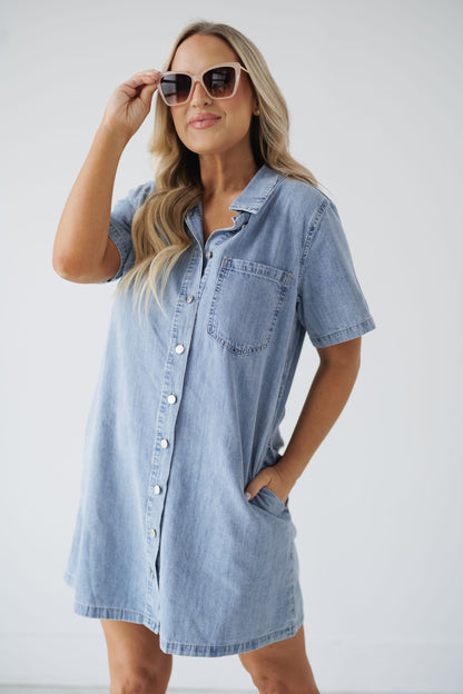 April Shirt Dress