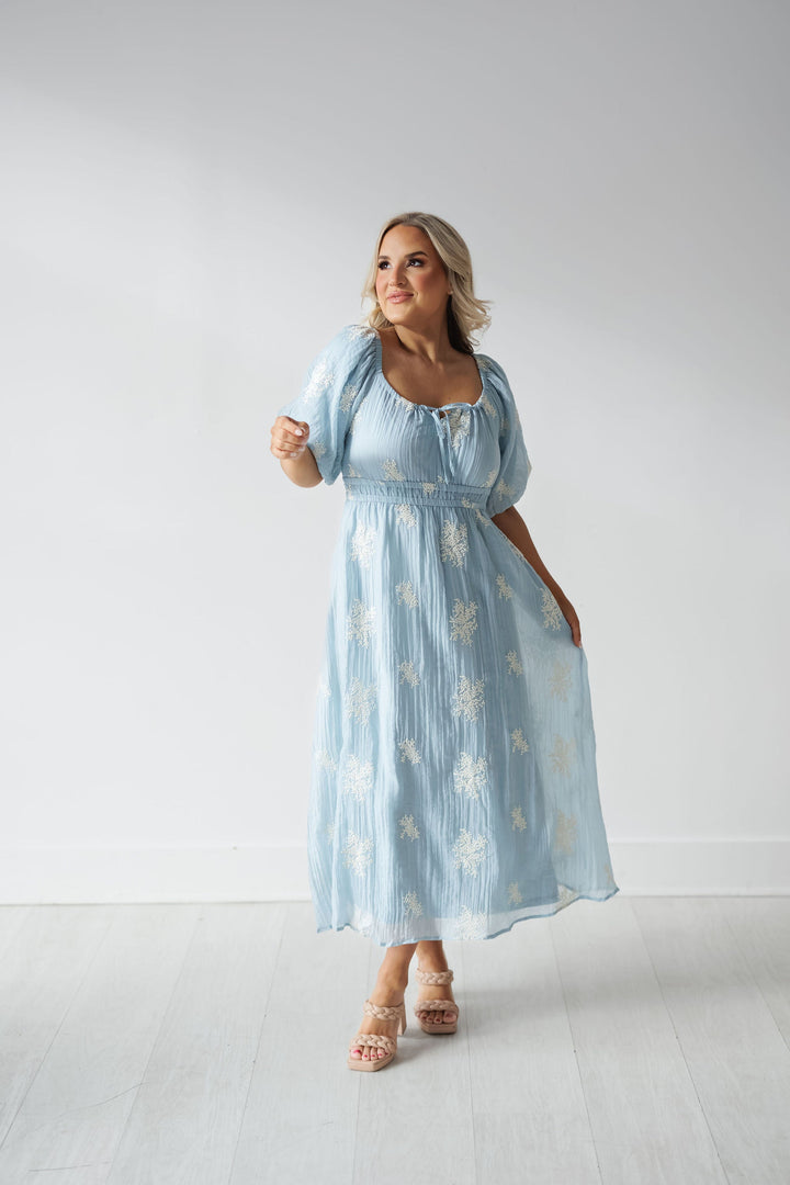 Iris Dress - Sky