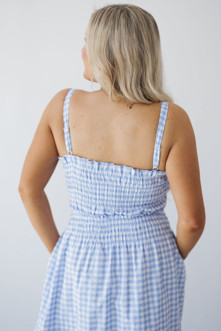 Nicole Dress - Baby Blue