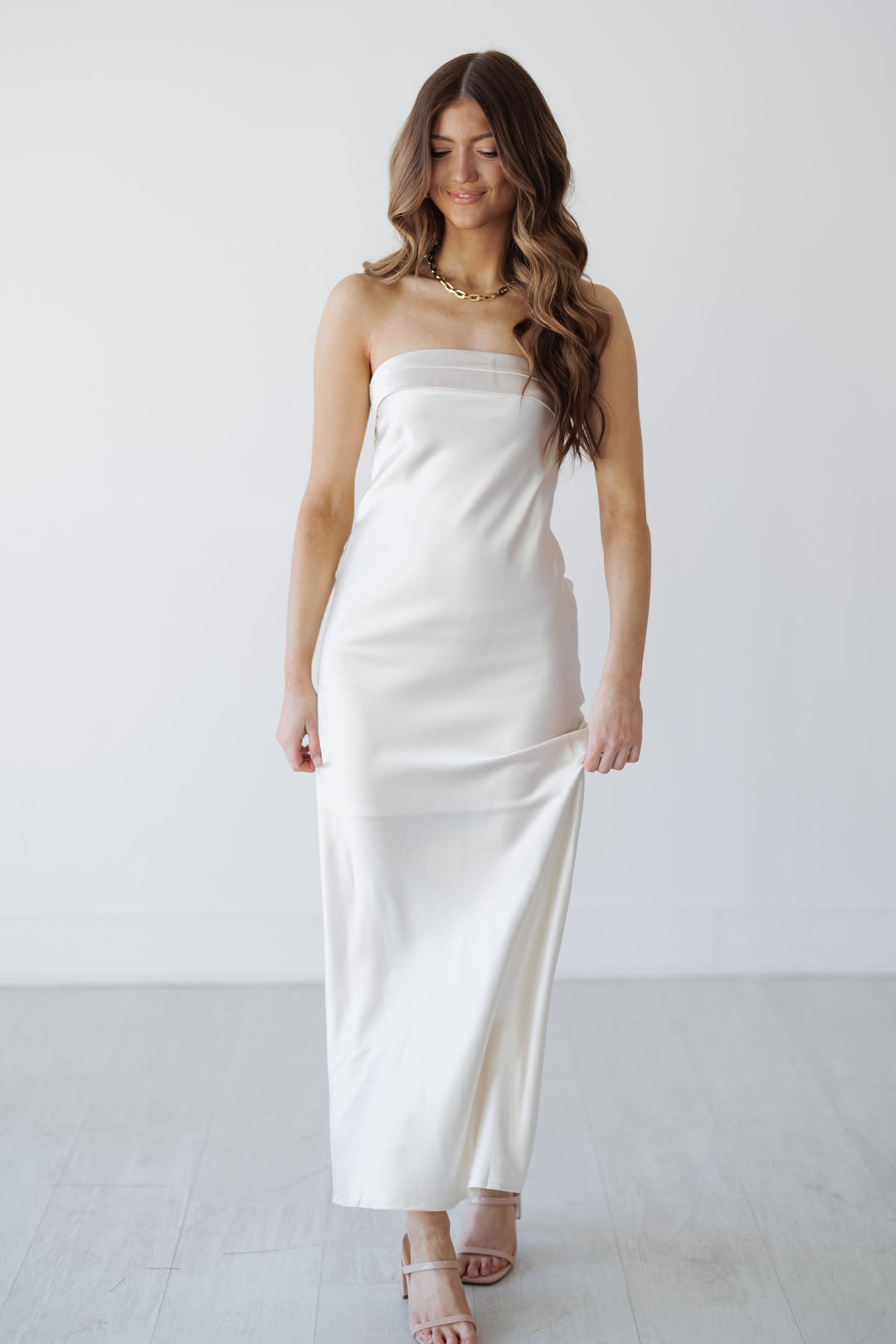 Claire Dress - Ivory