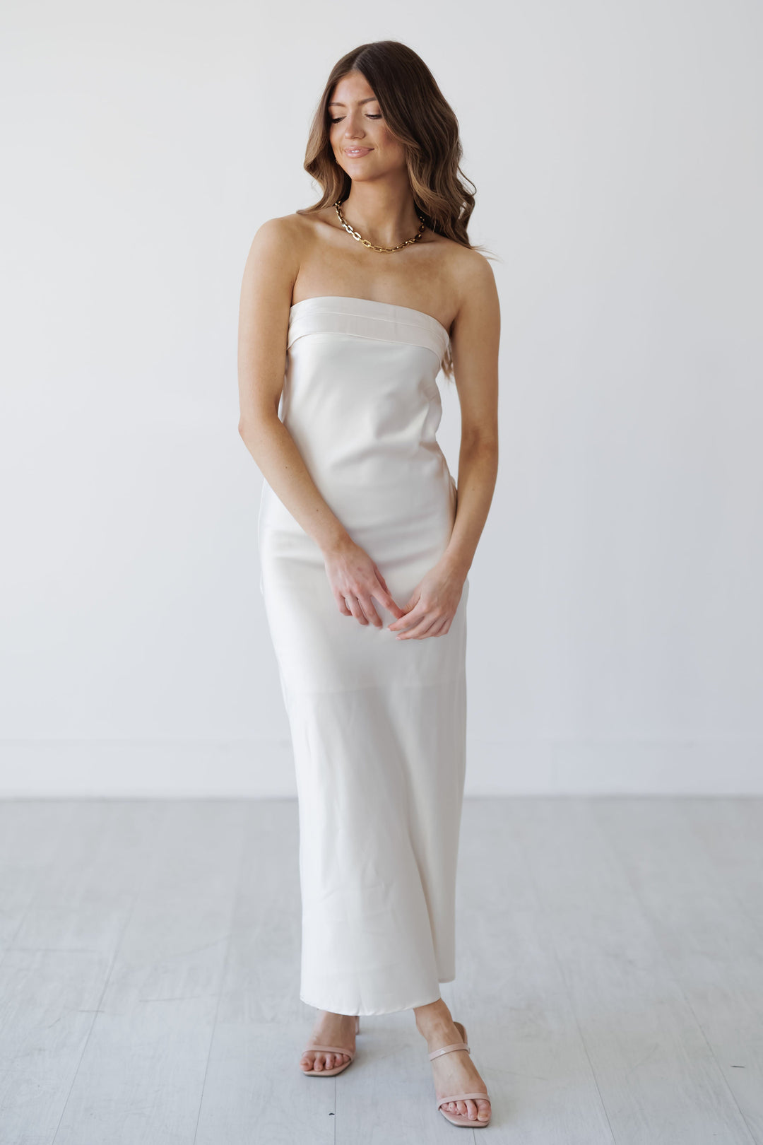 Claire Dress - Ivory