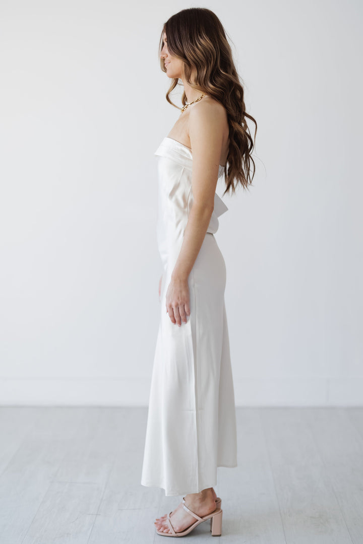Claire Dress - Ivory