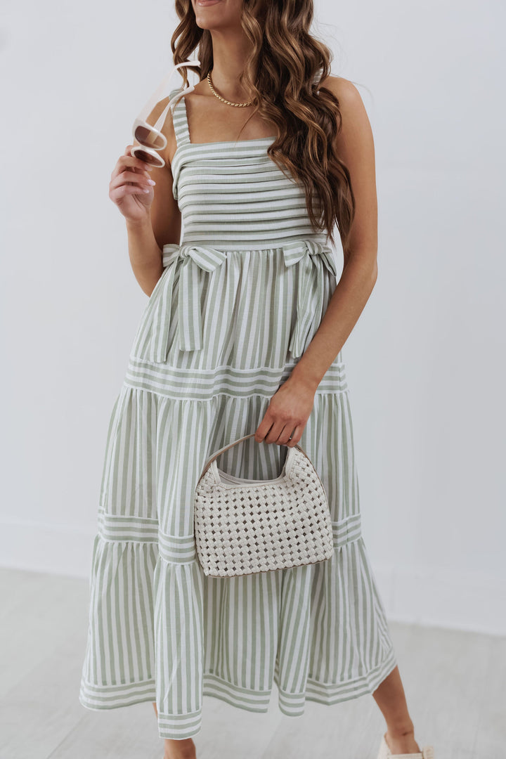 Athena Dress - Olive