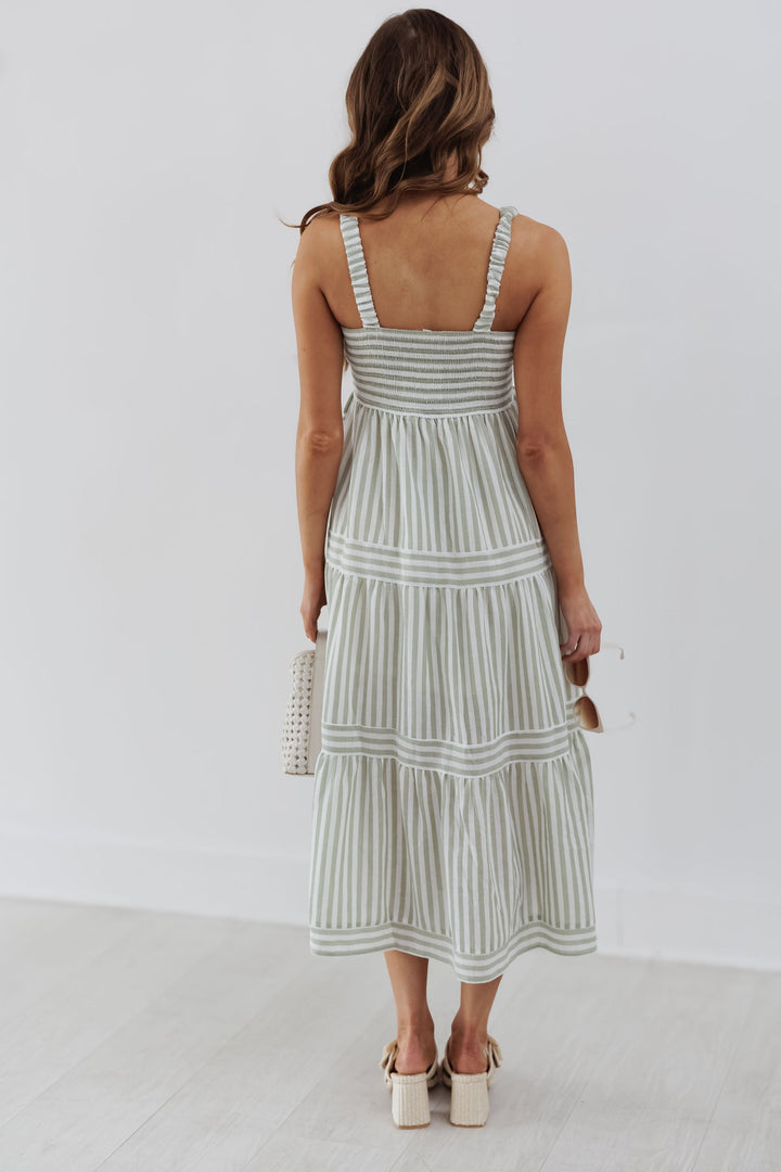 Athena Dress - Olive