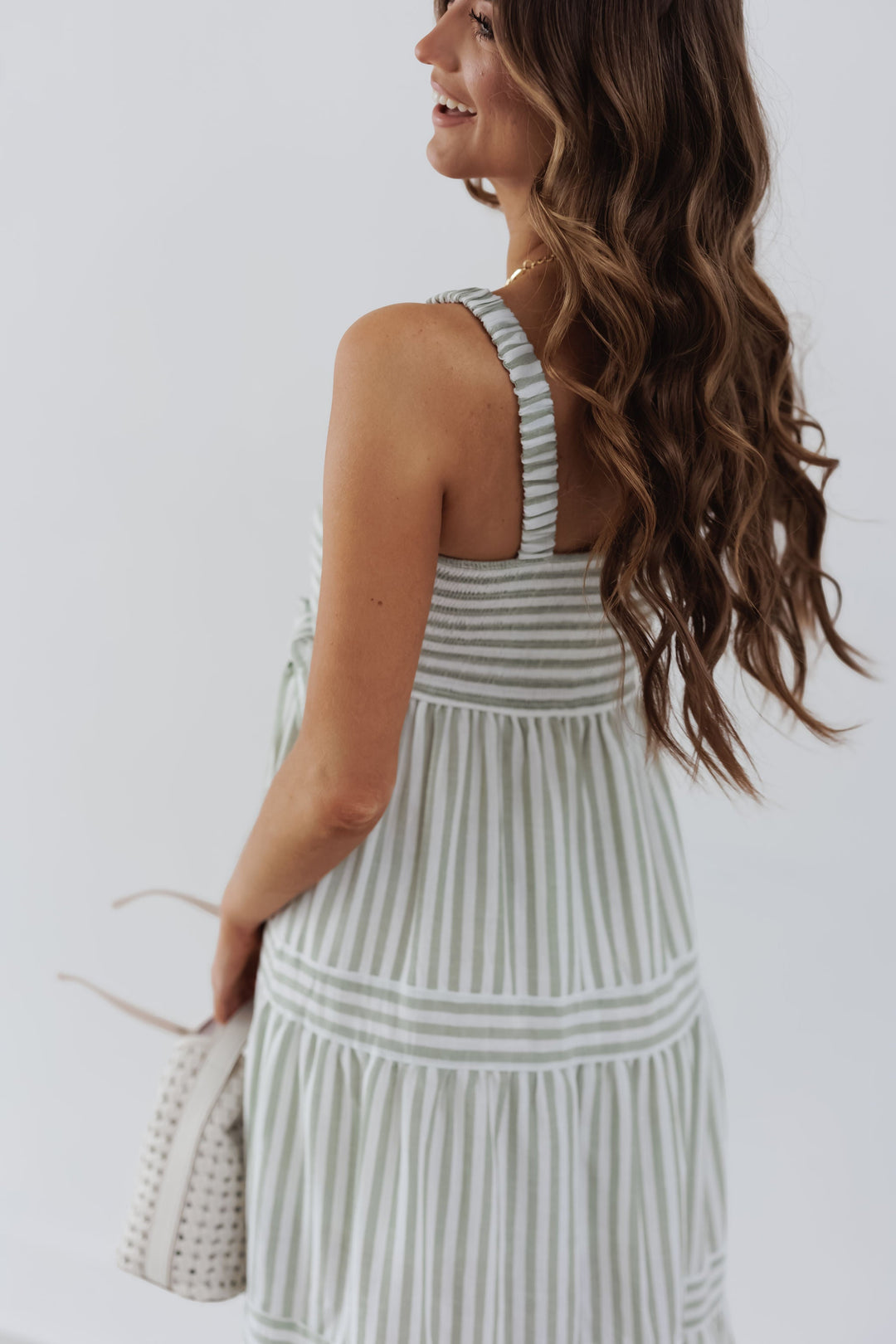 Athena Dress - Olive