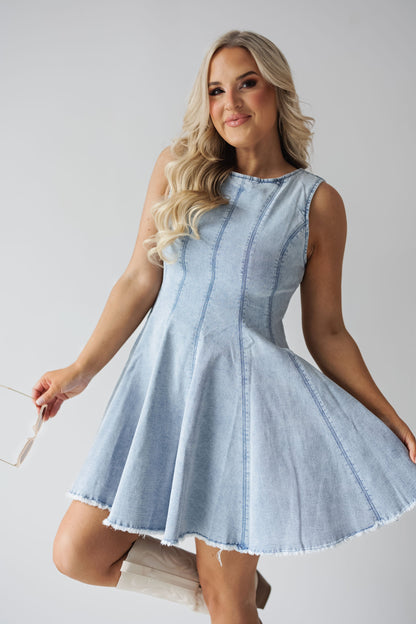 Faith Denim Dress - FINAL SALE