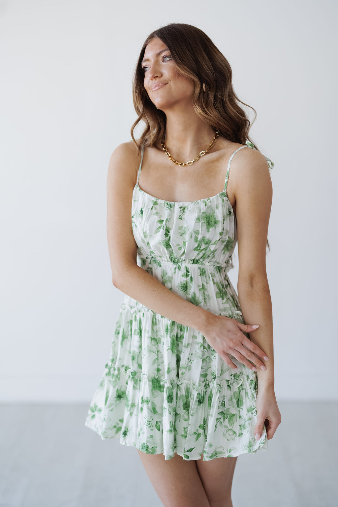 Mckenna Mini Dress - Olive