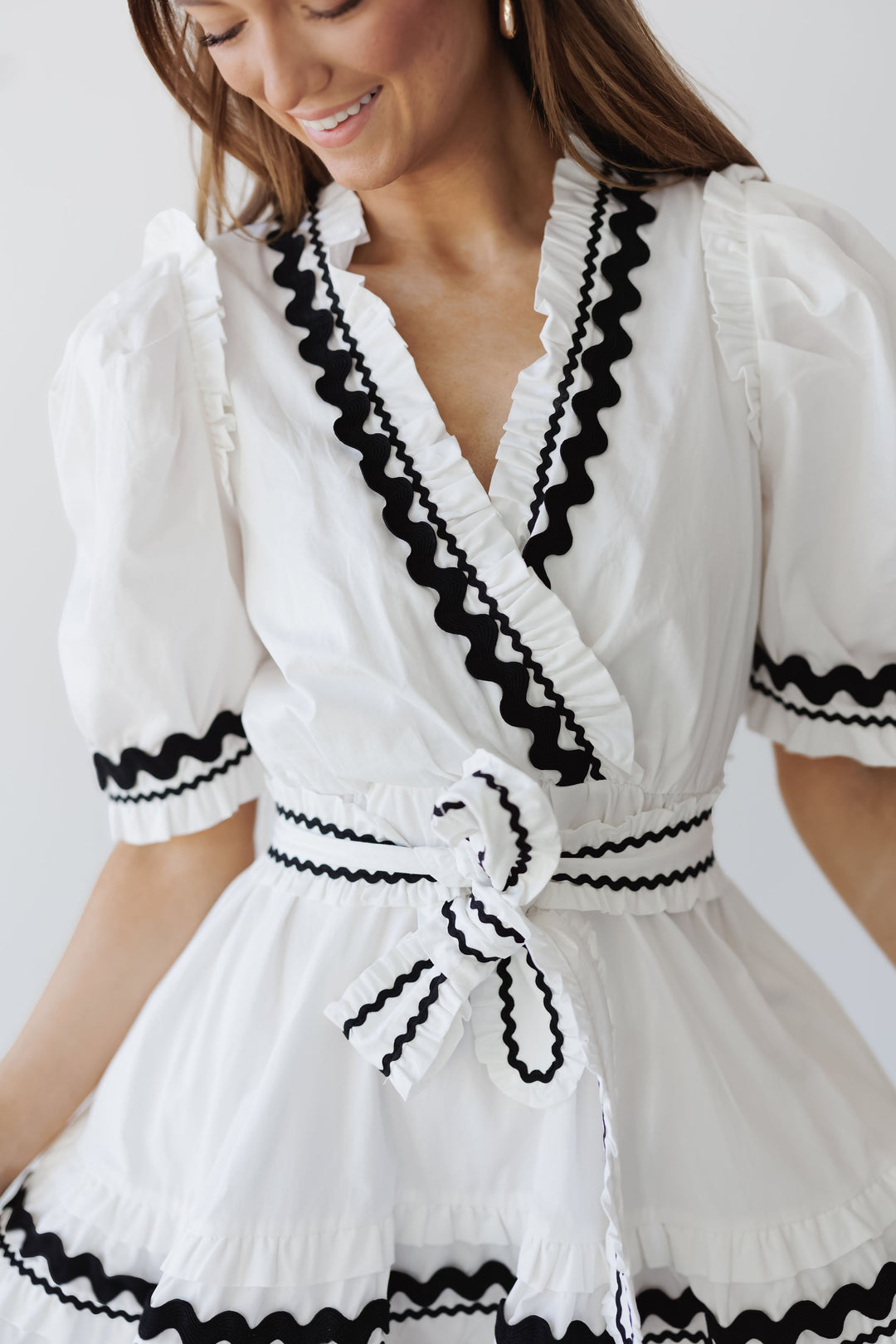 Eva Ruffle Mini Dress - FINAL SALE