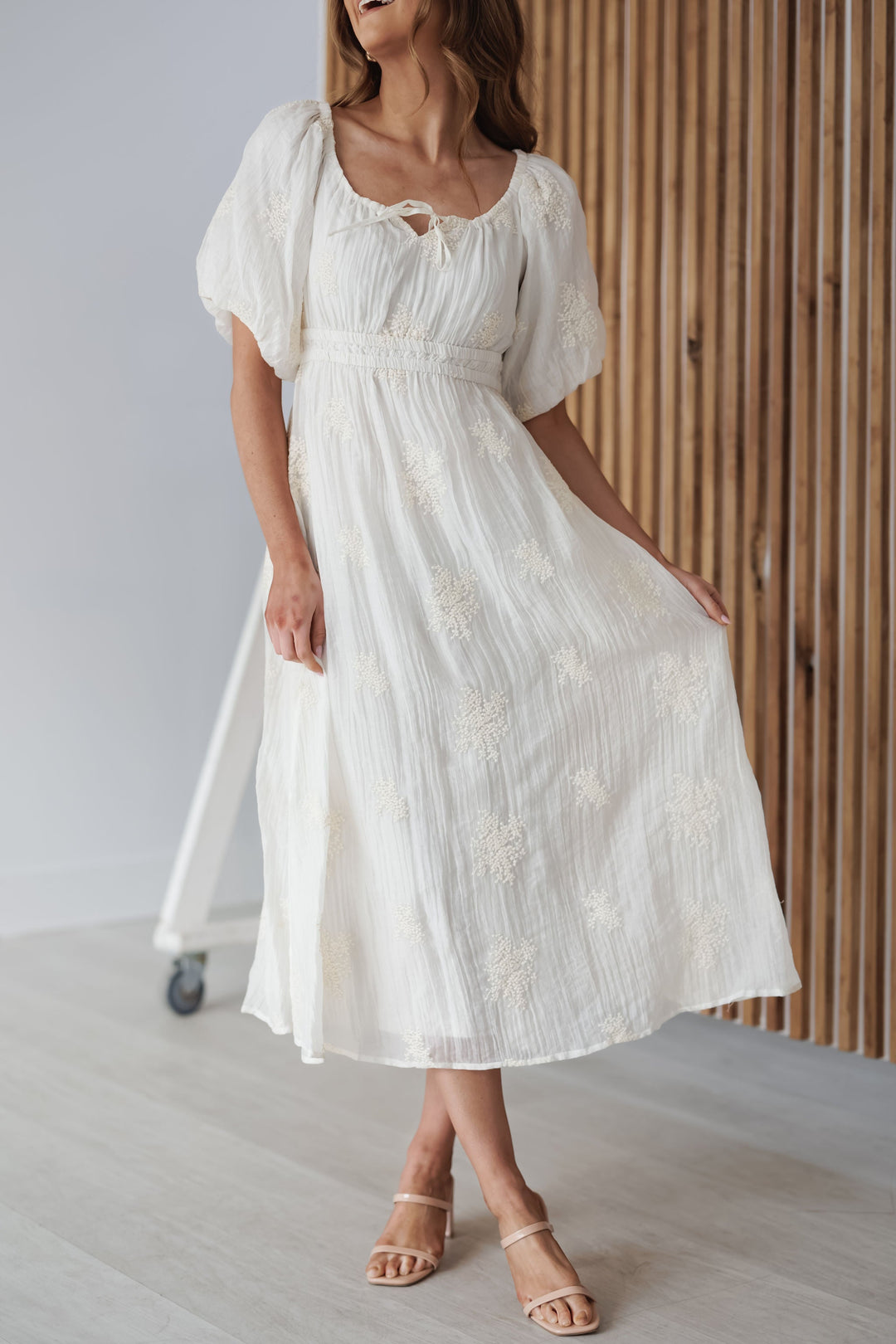 Iris Dress - Ivory