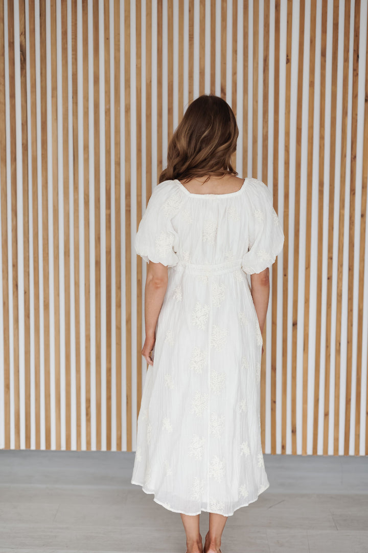Iris Dress - Ivory