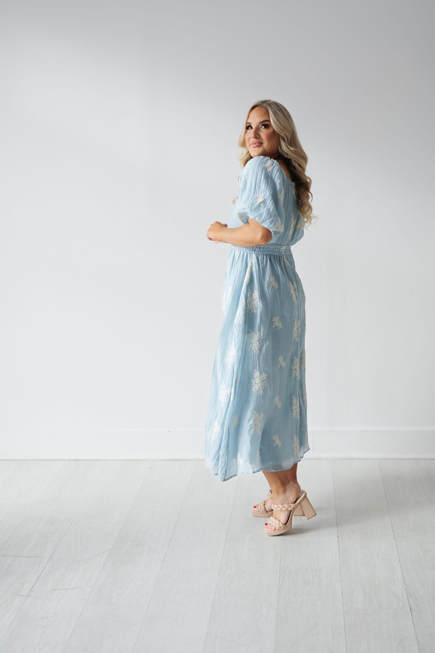 Iris Dress - Sky