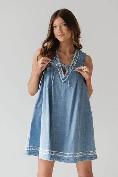 Peyton Denim Dress