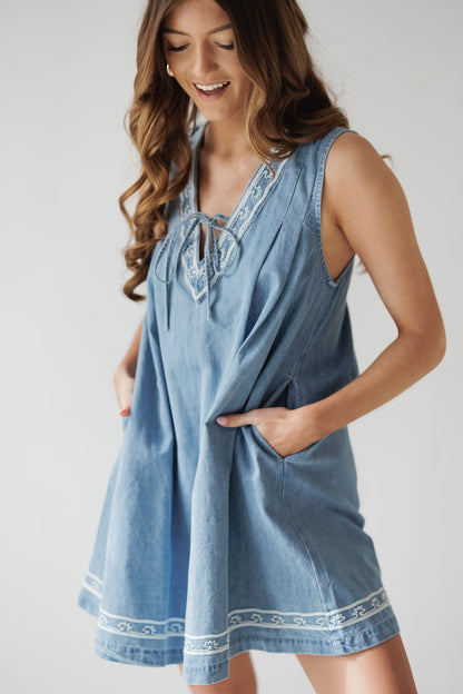 Peyton Denim Dress