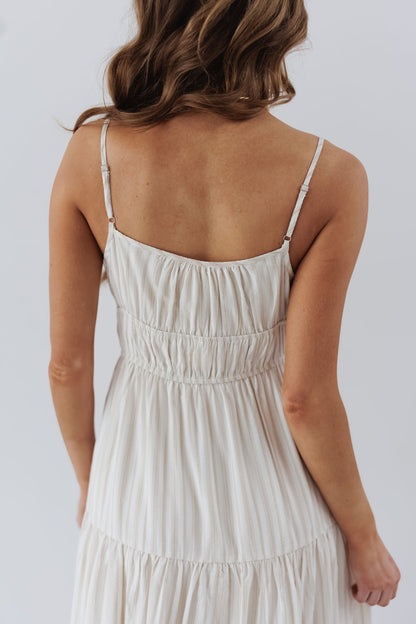 Addison Dress - Taupe