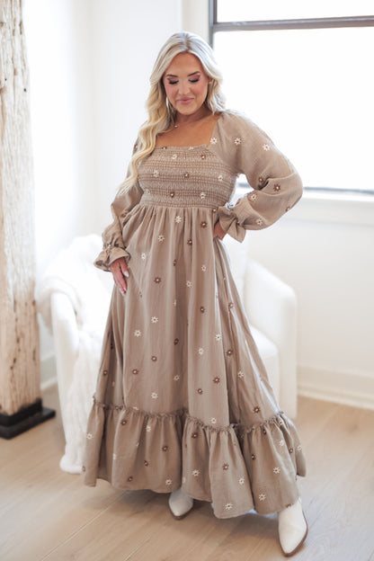 Vestido Brooke - Gris Topo - VENTA FINAL