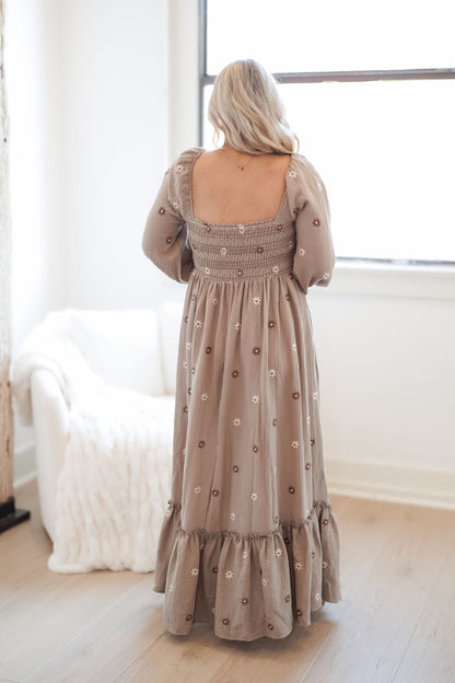 Vestido Brooke - Gris Topo - VENTA FINAL