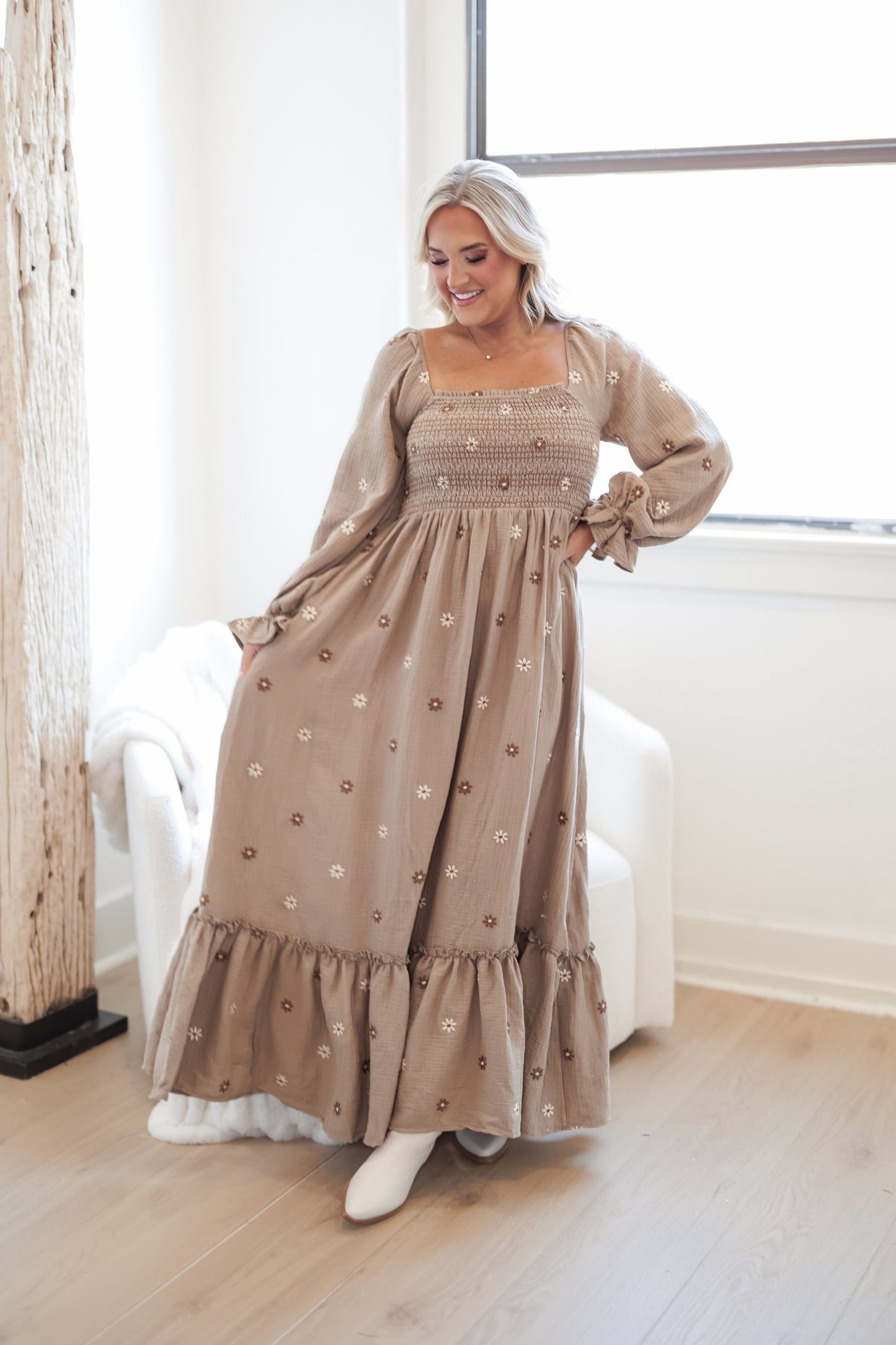 Vestido Brooke - Gris Topo - VENTA FINAL