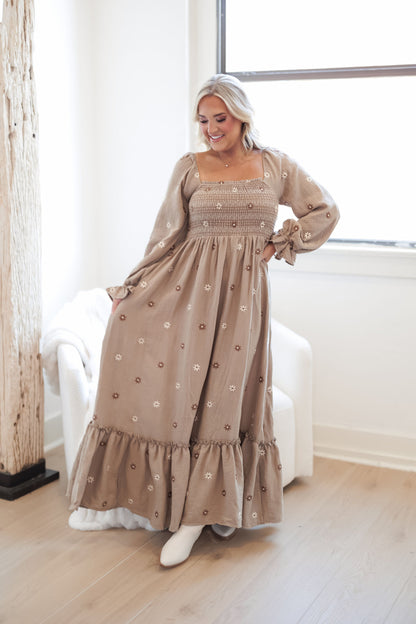Vestido Brooke - Gris Topo - VENTA FINAL