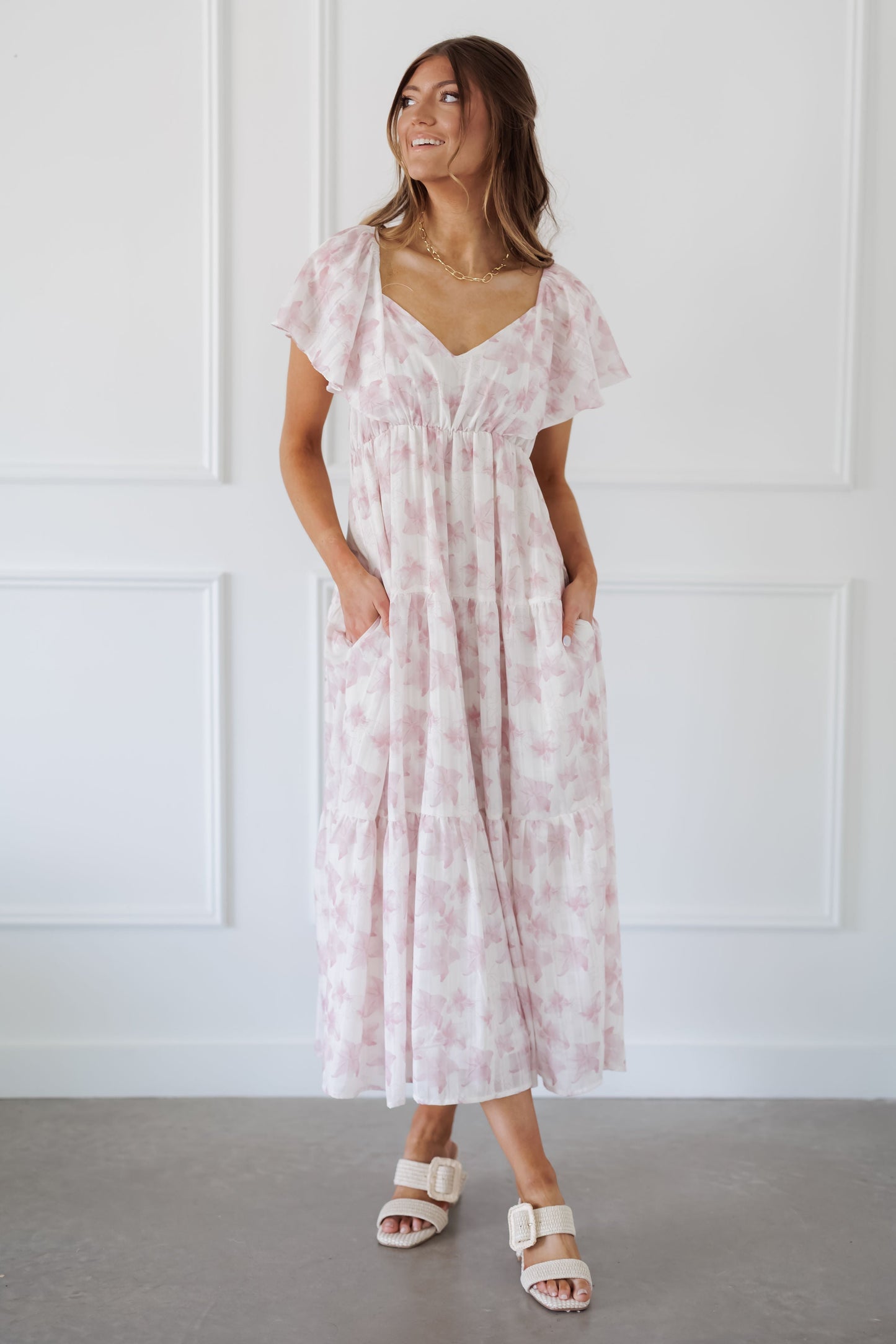 Crystal Dress - Dusty Rose