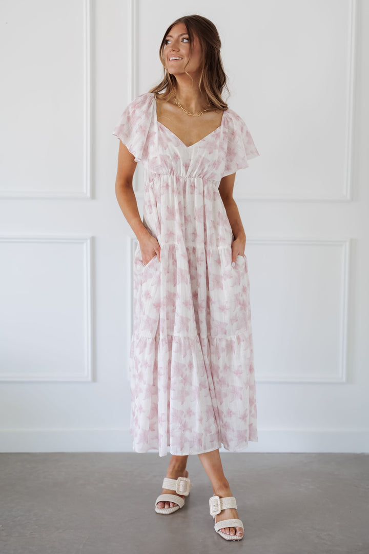 Crystal Dress - Dusty Rose