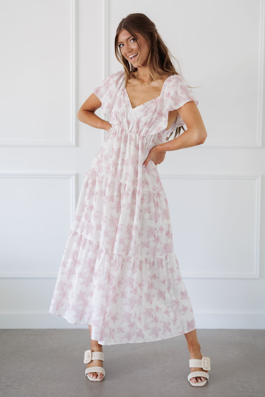 Crystal Dress - Dusty Rose