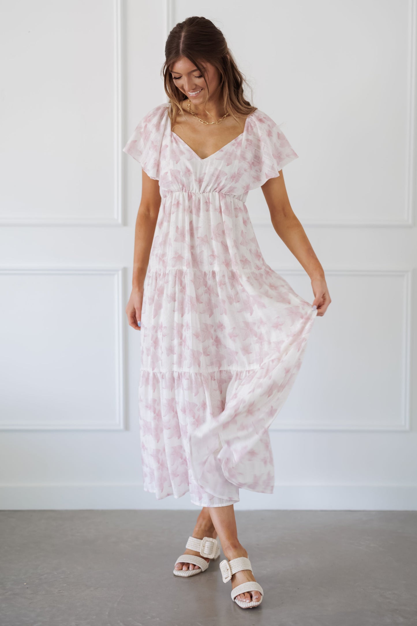 Crystal Dress - Dusty Rose