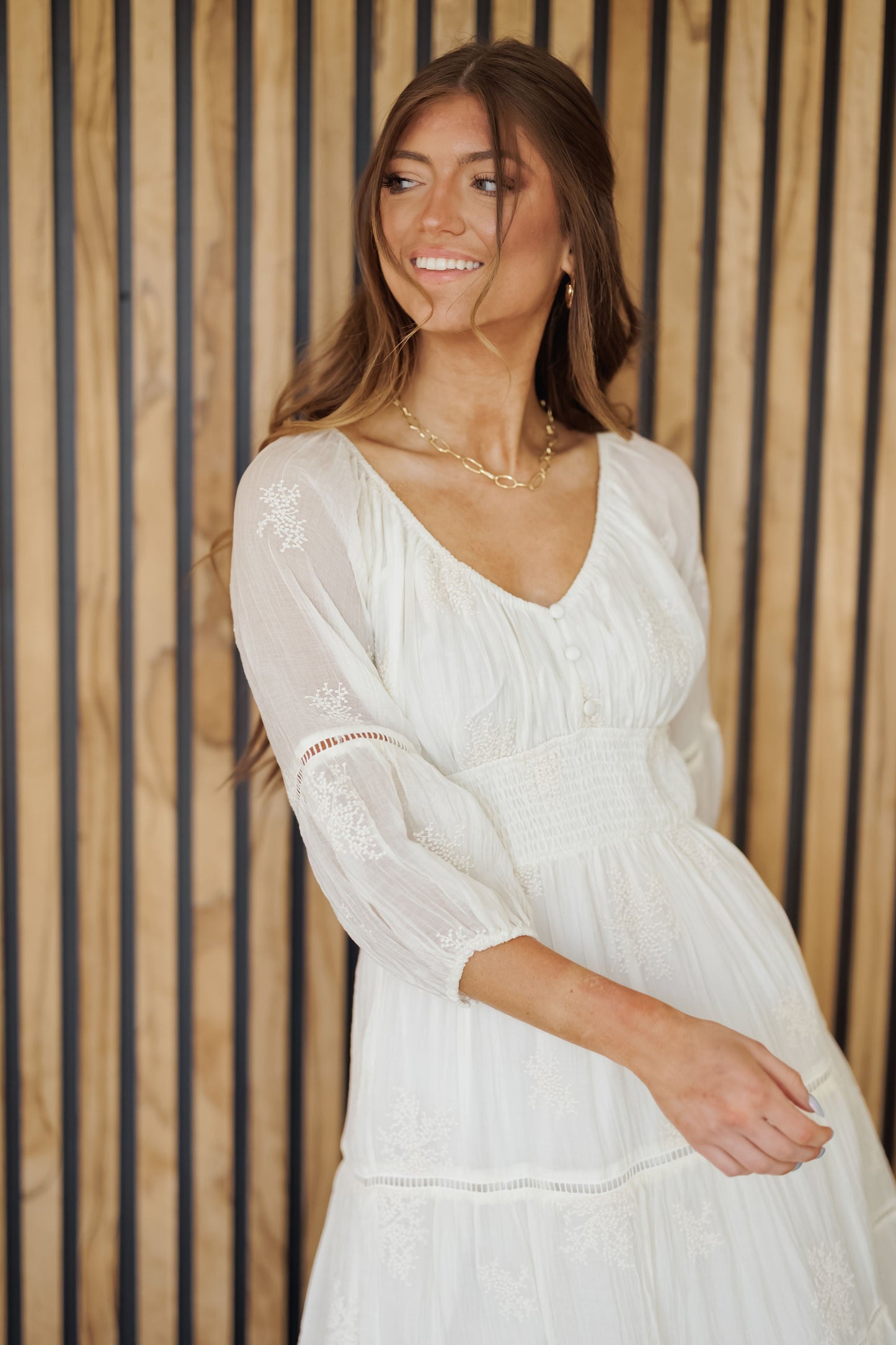 Jolene Dress - Cream