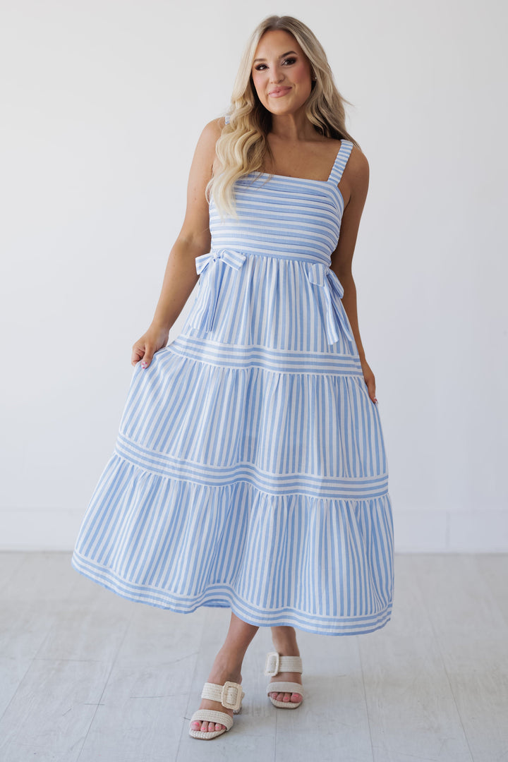 Athena Dress - Blue