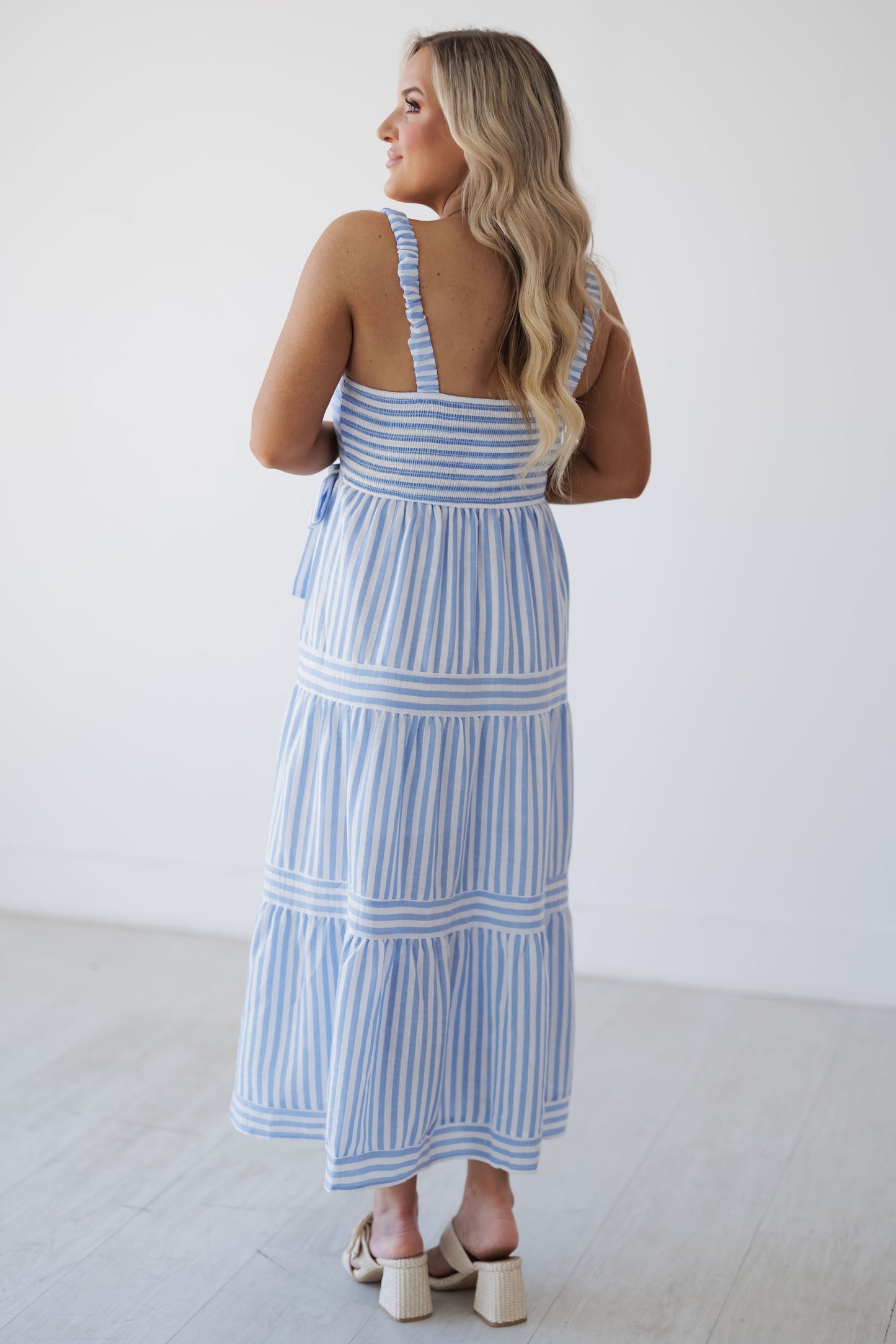 Athena Dress - Blue