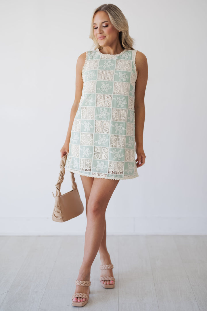 Katelyn Crochet Dress