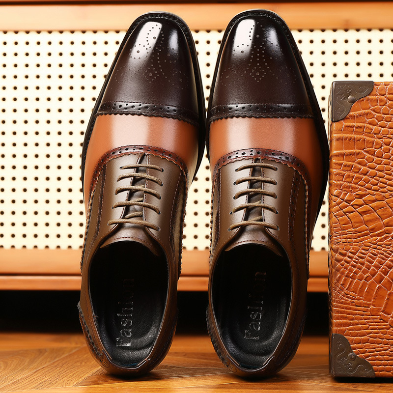 Kensington Leather Brogue Dress Shoes