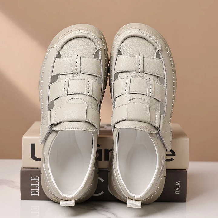 ELLE Leather Sandals