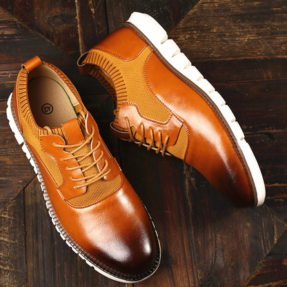 Zapatillas de piel auténtica Luca