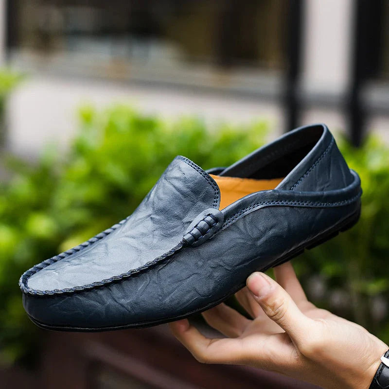 Mocasines de piel Veneto