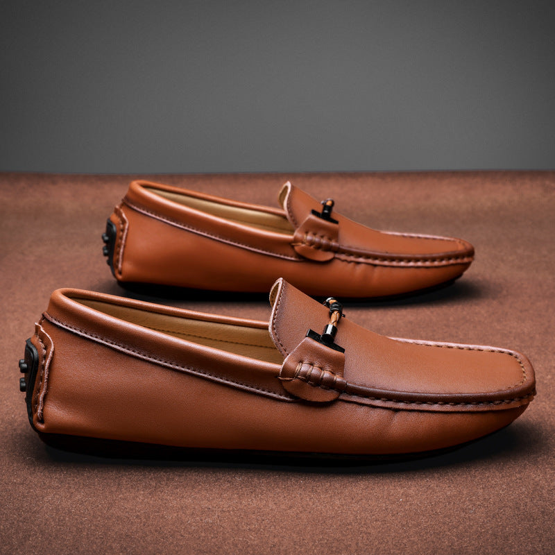 Mocasines Luciano de piel auténtica