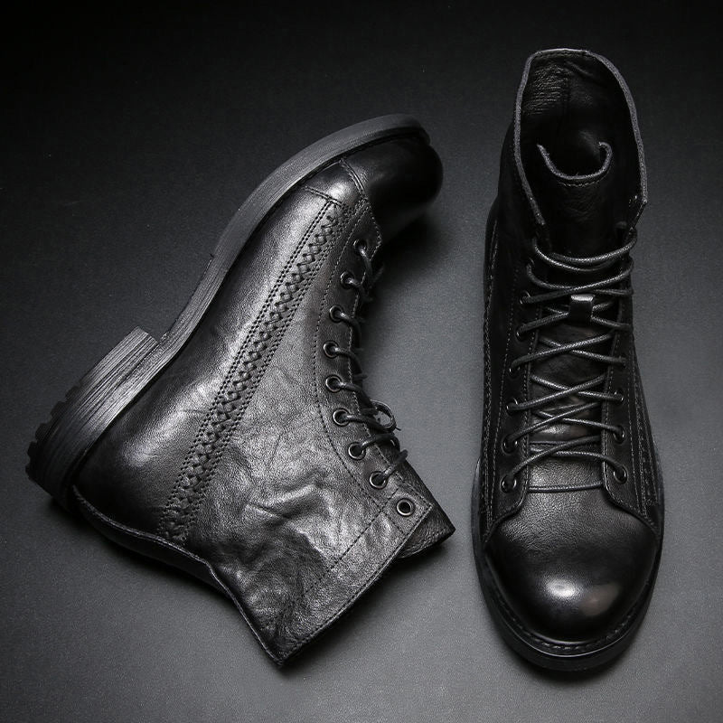 Botas de piel auténtica Torreto