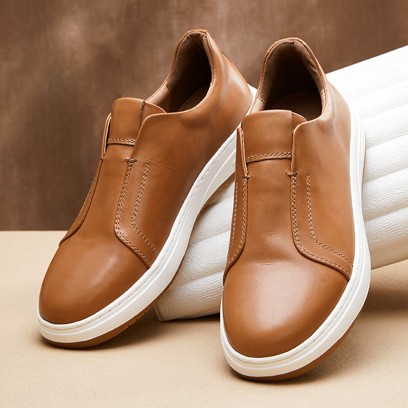 Zapatillas de cuero Oxford