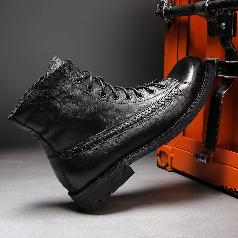 Botas de piel auténtica Torreto