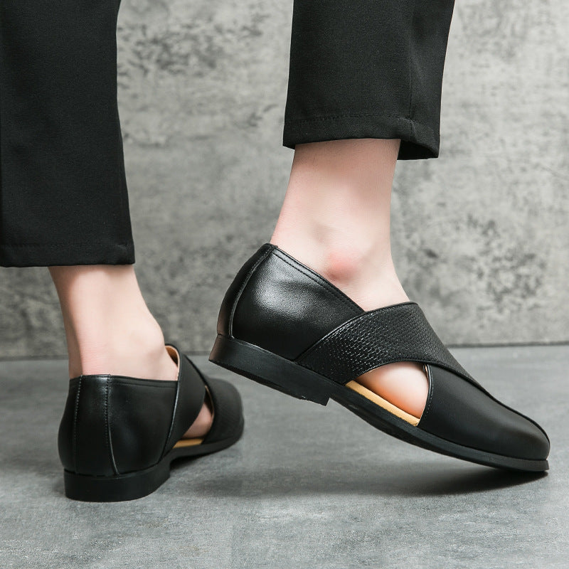 Mocasines de piel auténtica Panache