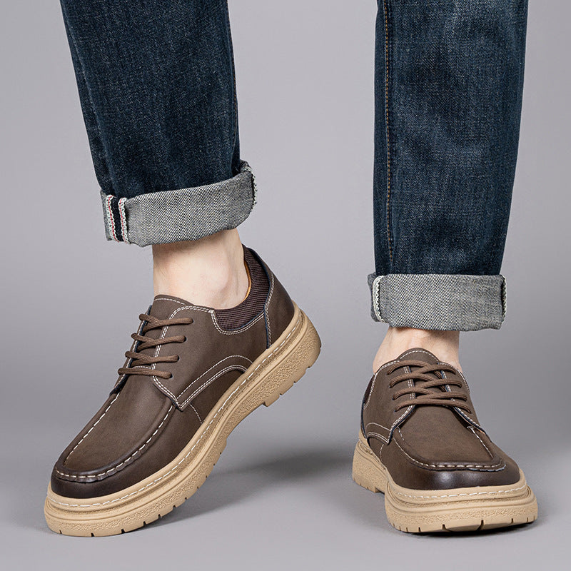 Zapatos de cuero genuino Stratford